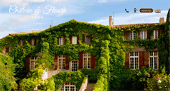 Desktop Screenshot of chateau-de-floure.com